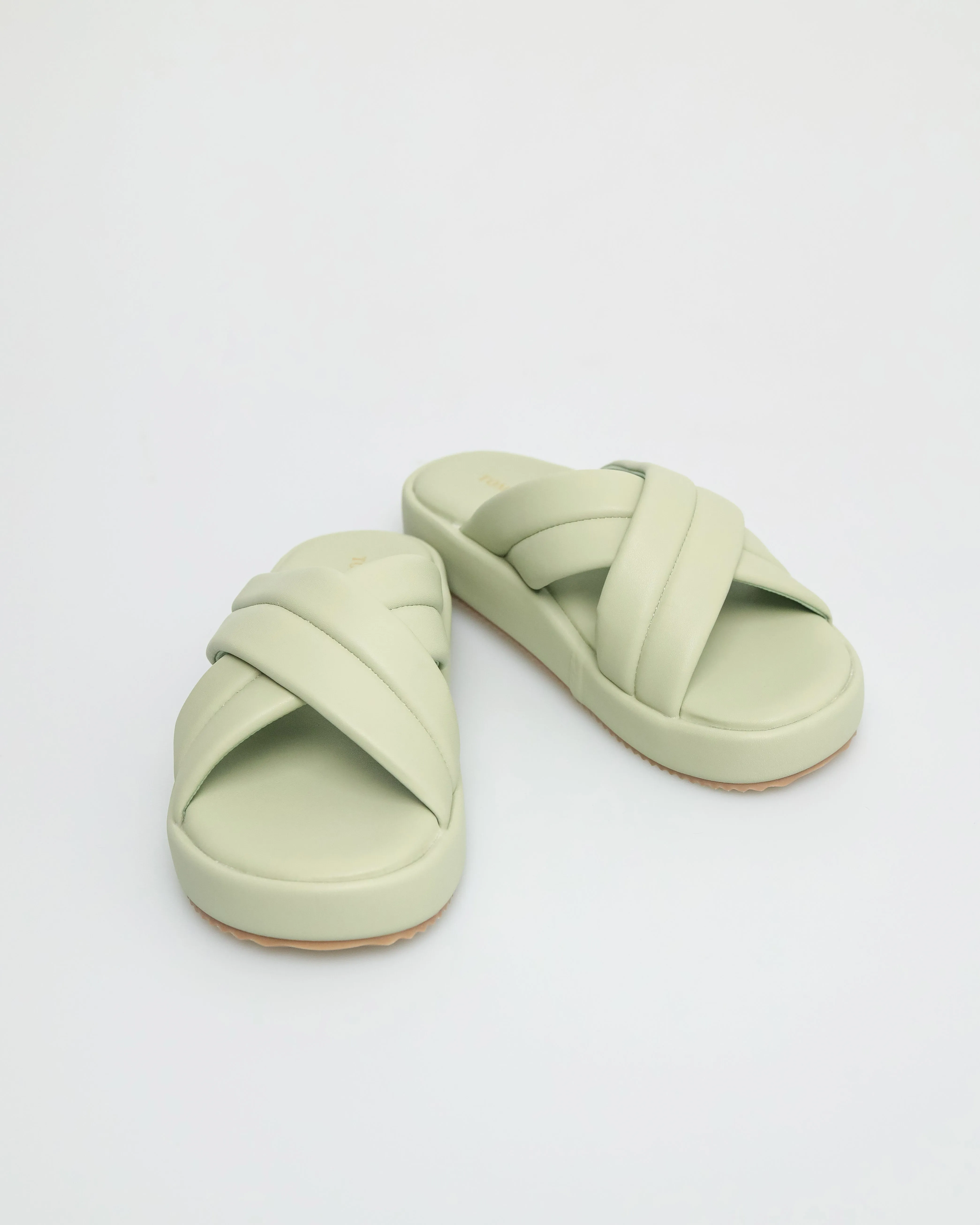 Tomaz FL058 Ladies Slide On Sandals