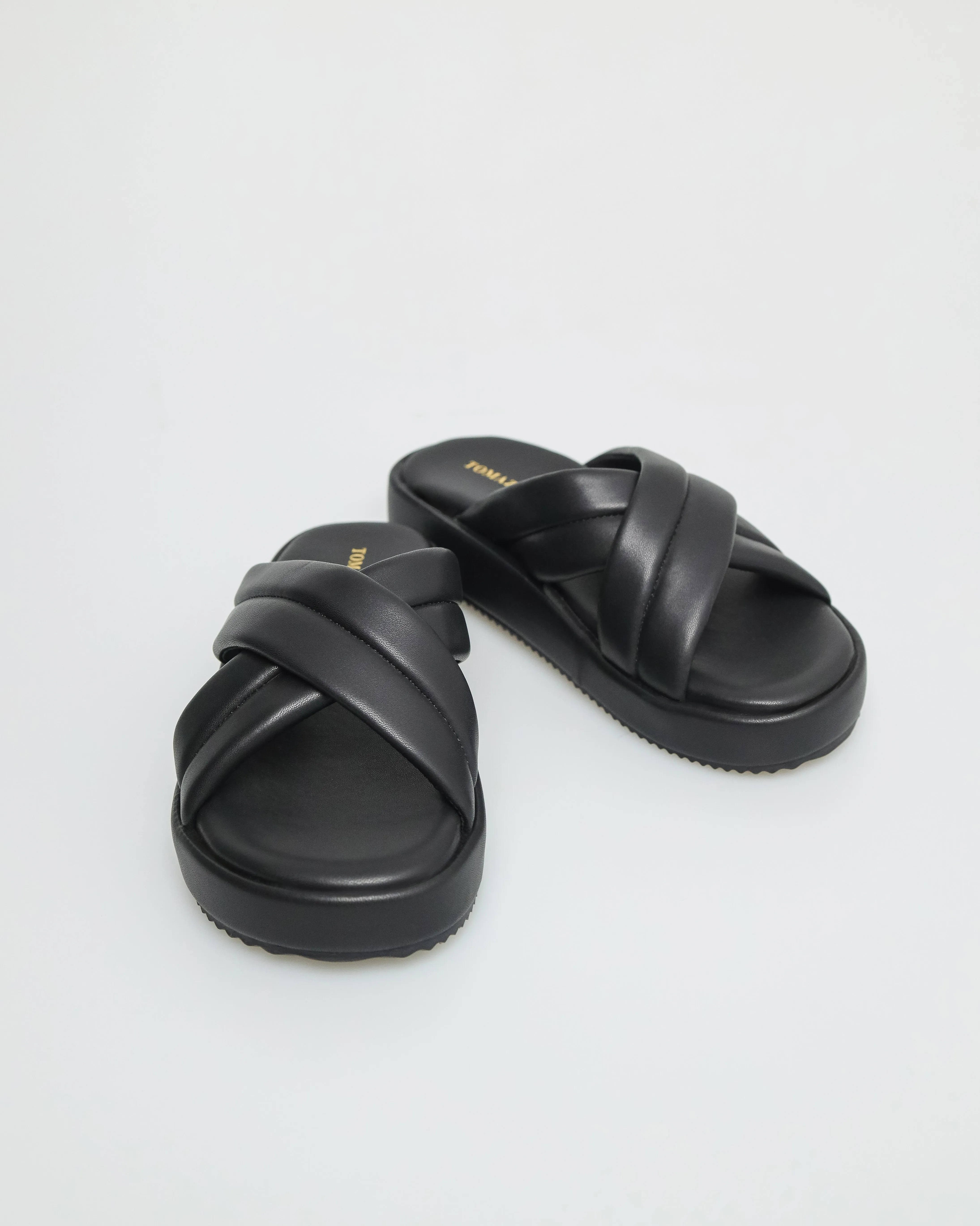 Tomaz FL058 Ladies Slide On Sandals