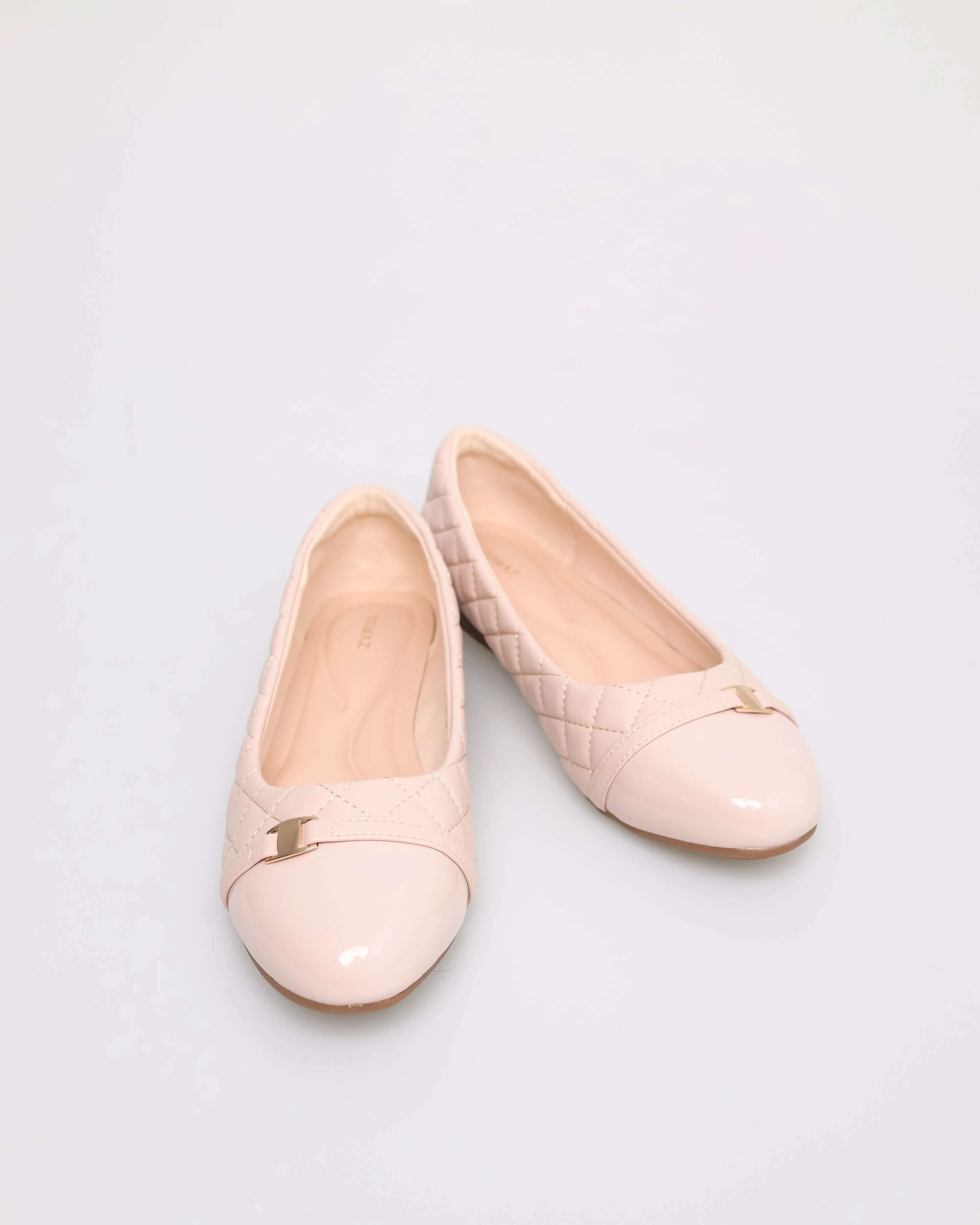 Tomaz NN253 Ladies Quilted Ballet Flats