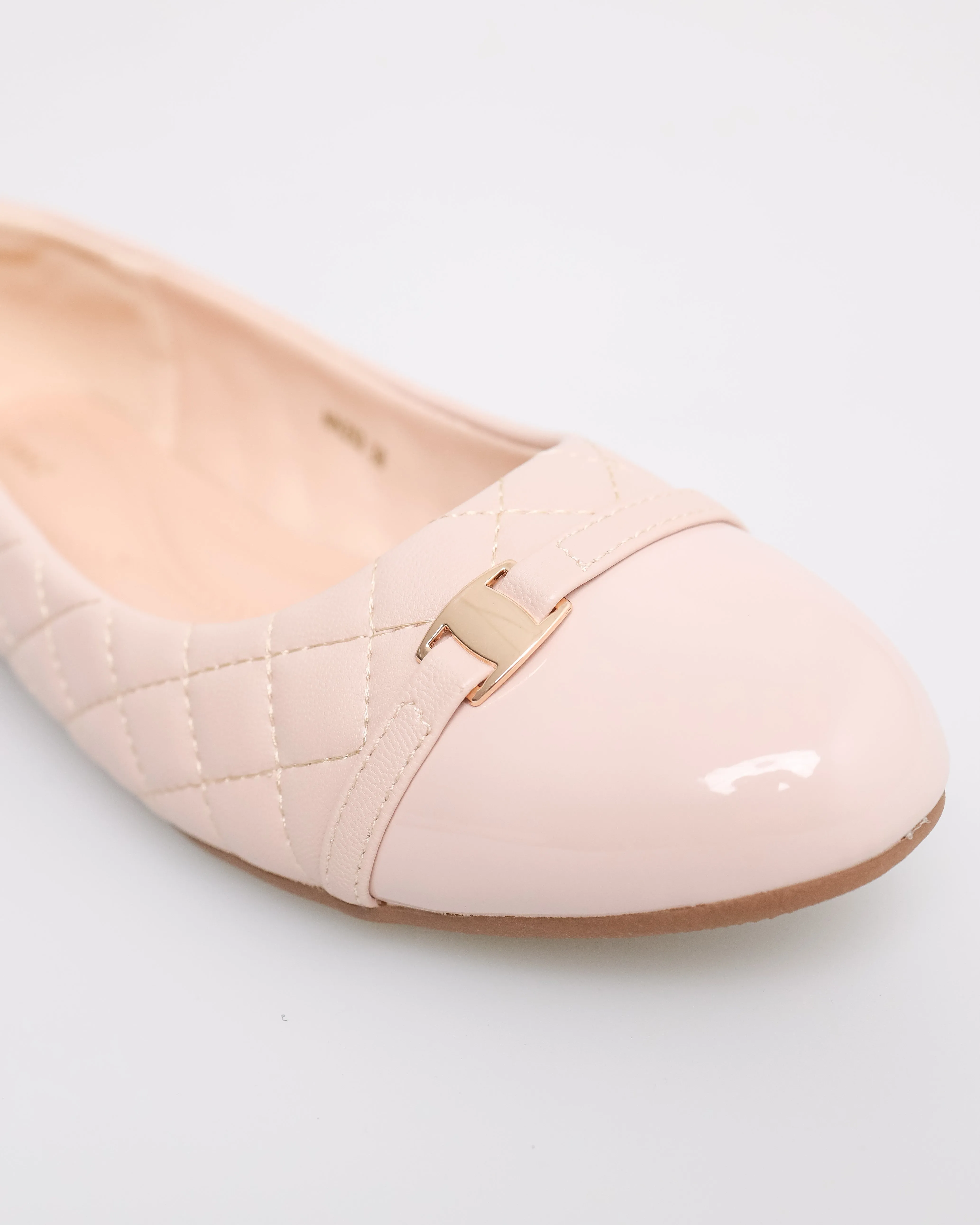 Tomaz NN253 Ladies Quilted Ballet Flats