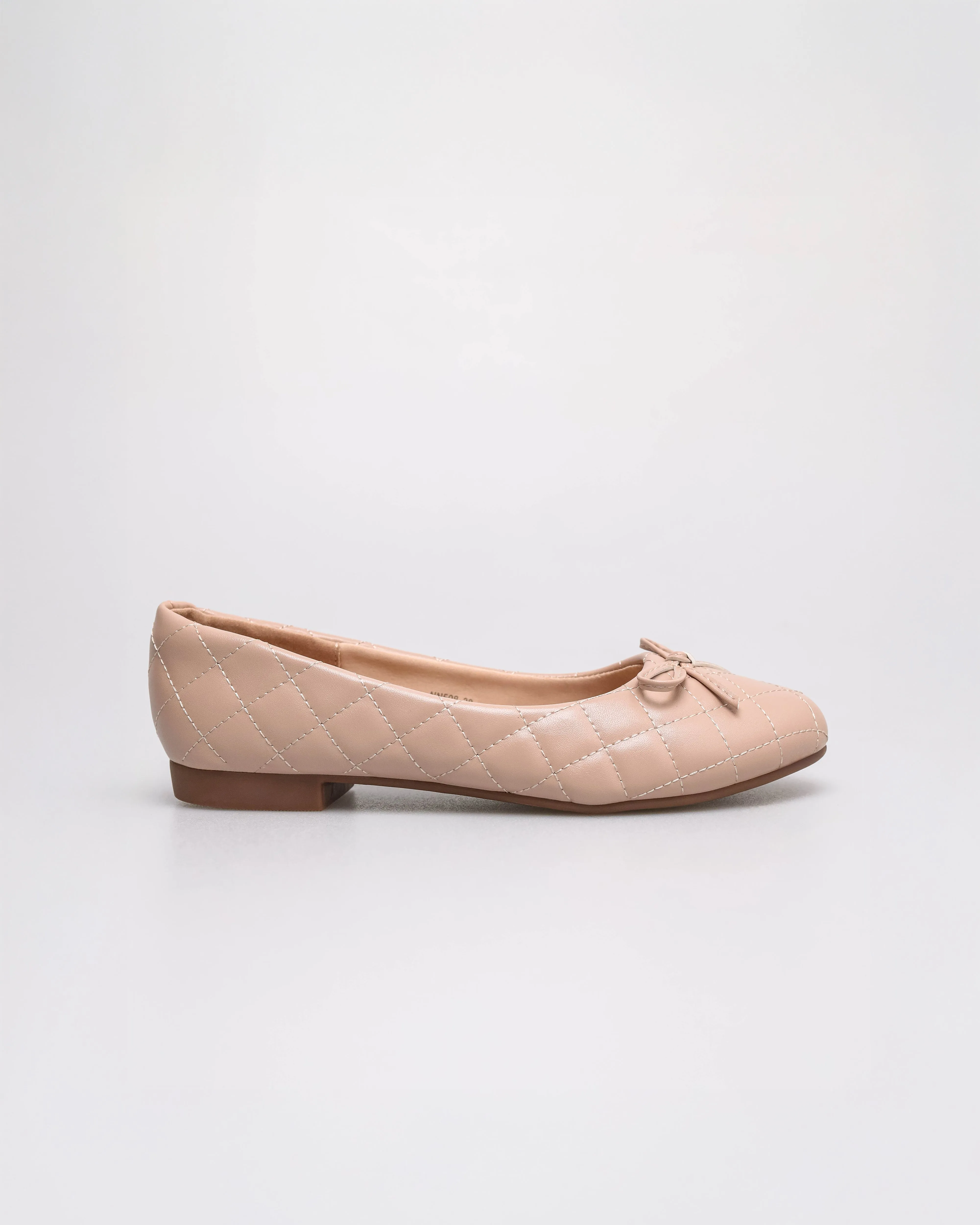 Tomaz NN598 Ladies Quilted Bow flats