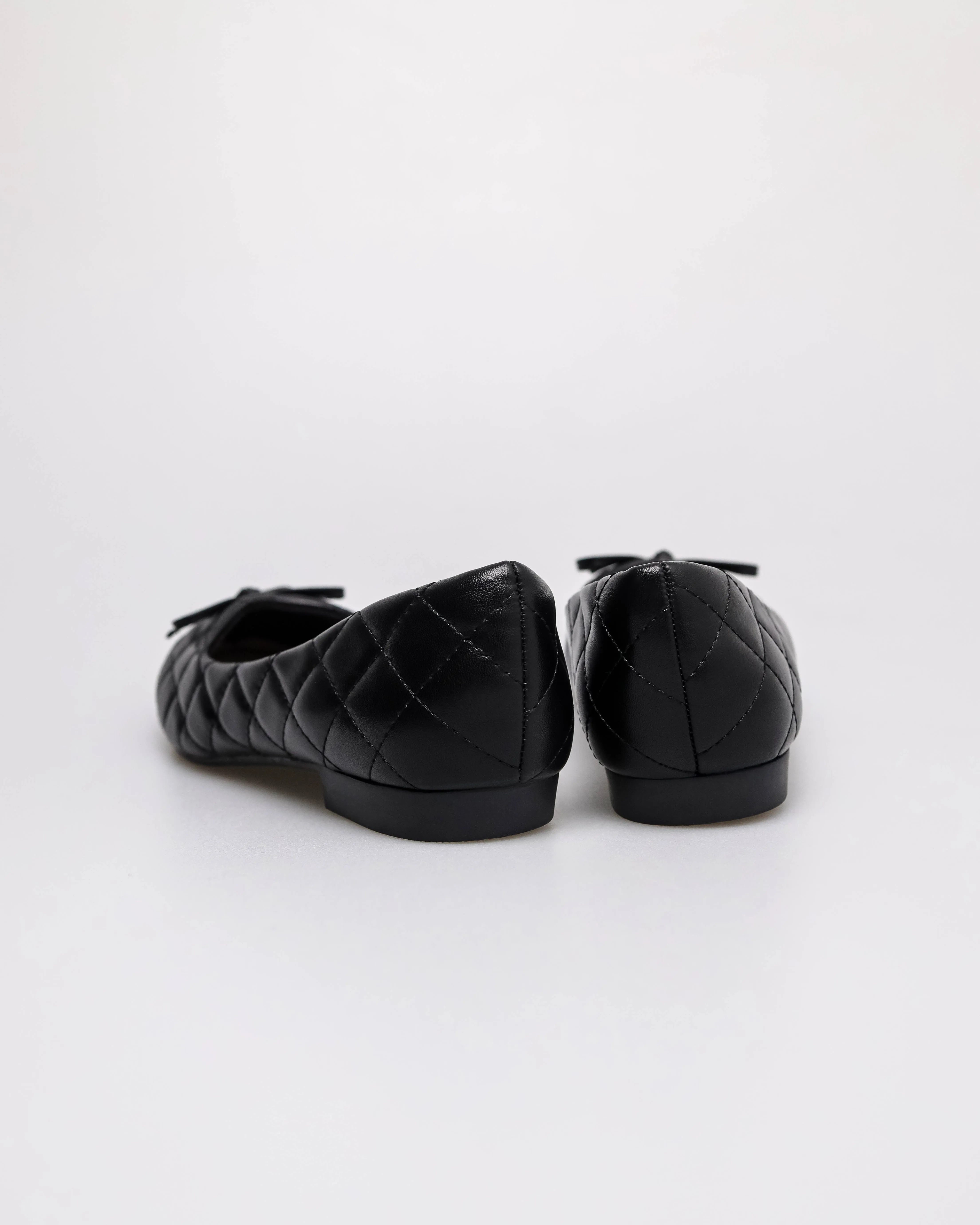 Tomaz NN598 Ladies Quilted Bow flats