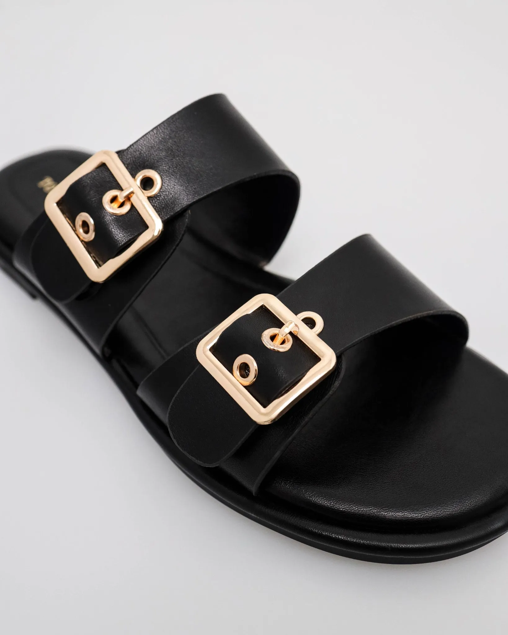 Tomaz NN608 Ladies Gold Buckle Sandal