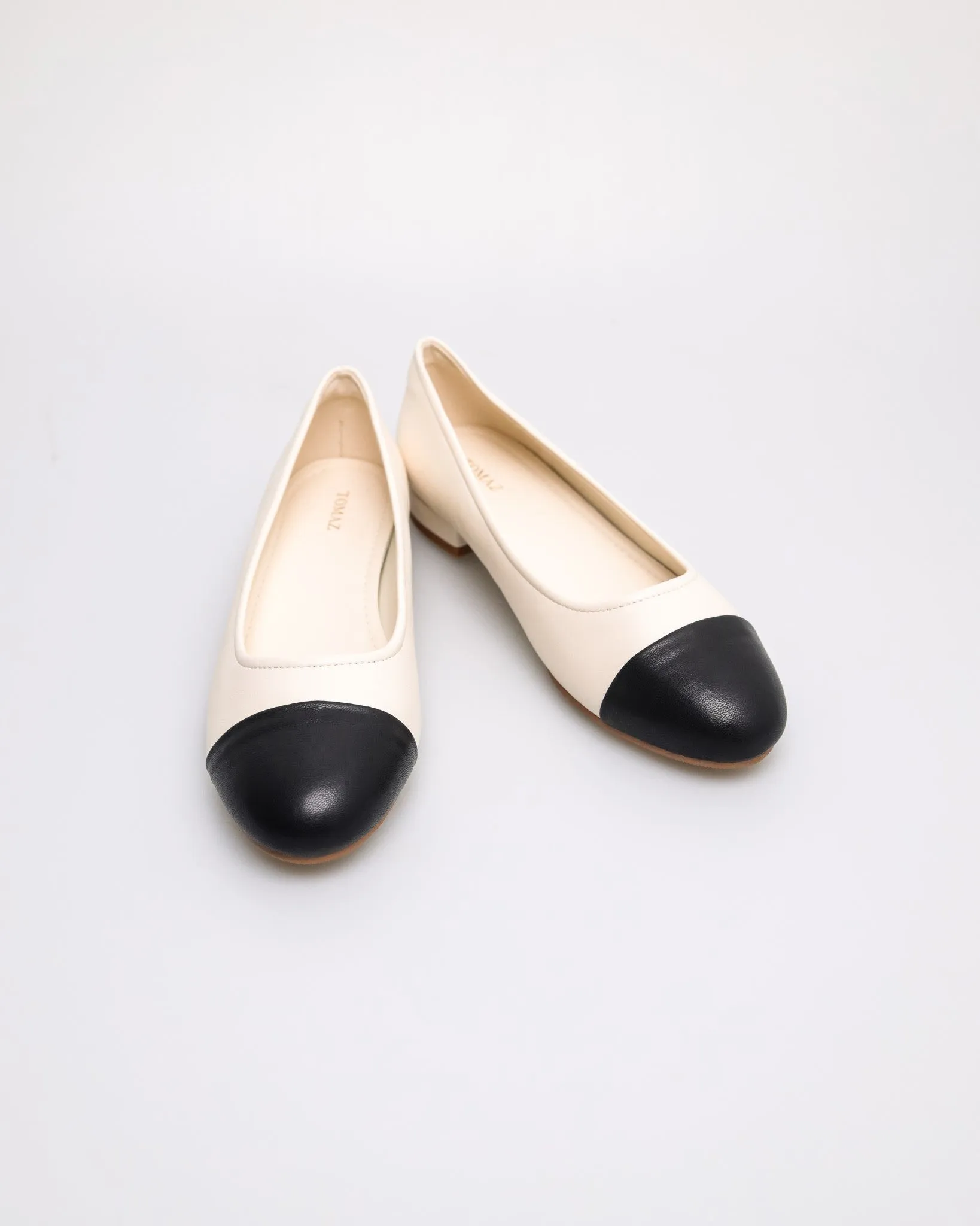 Tomaz YX238 Ladies Captoe Flats