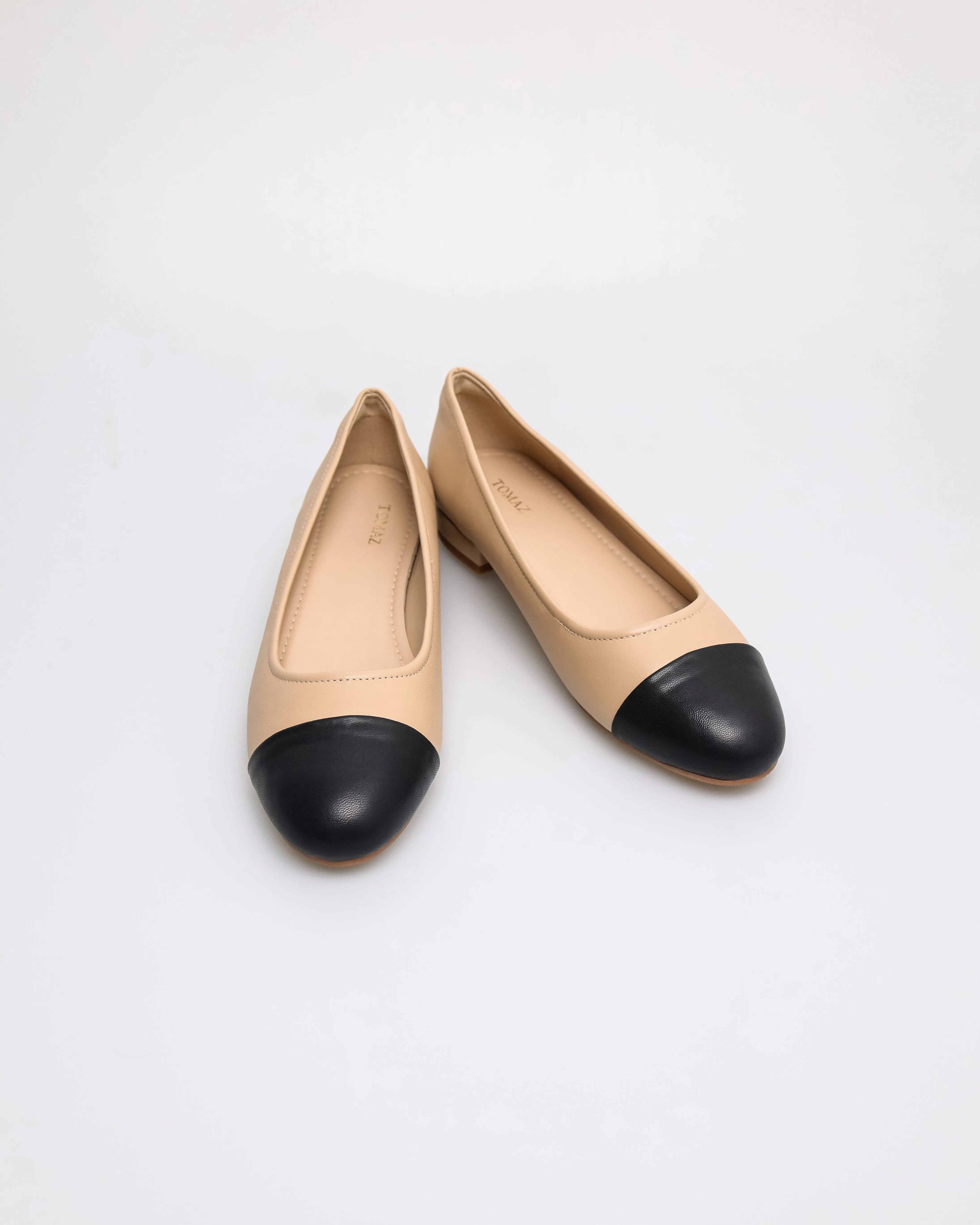 Tomaz YX238 Ladies Captoe Flats