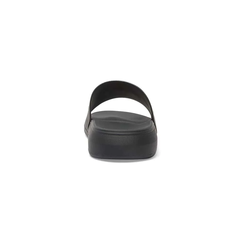 Tropic Slide in Black And White