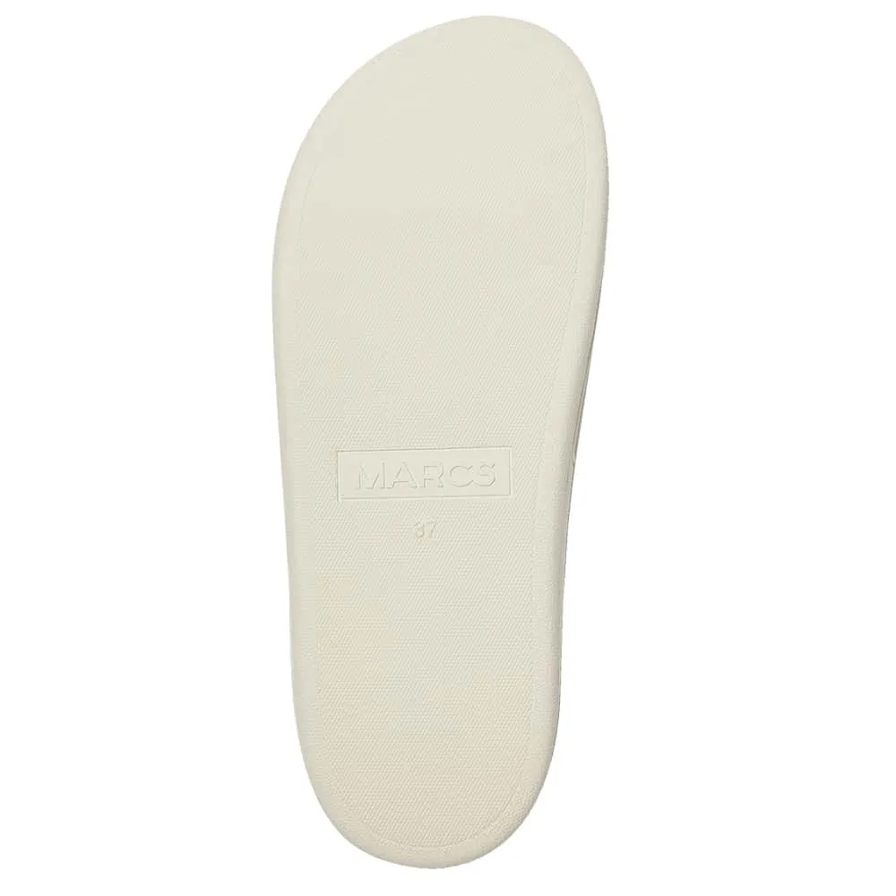 Tropic Slide in White