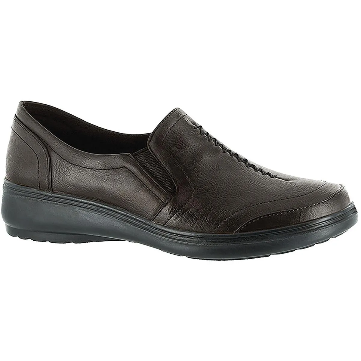 Ultimate Womens Faux Leather Padded Insole Loafers