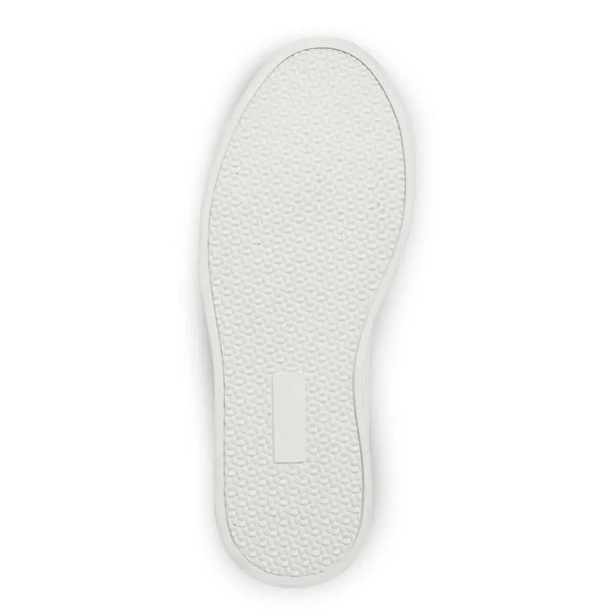 Ultra Sneaker in White Glitter Leather