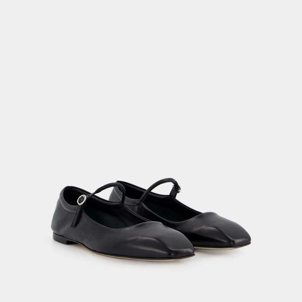 Uma Babies - Black - Leather