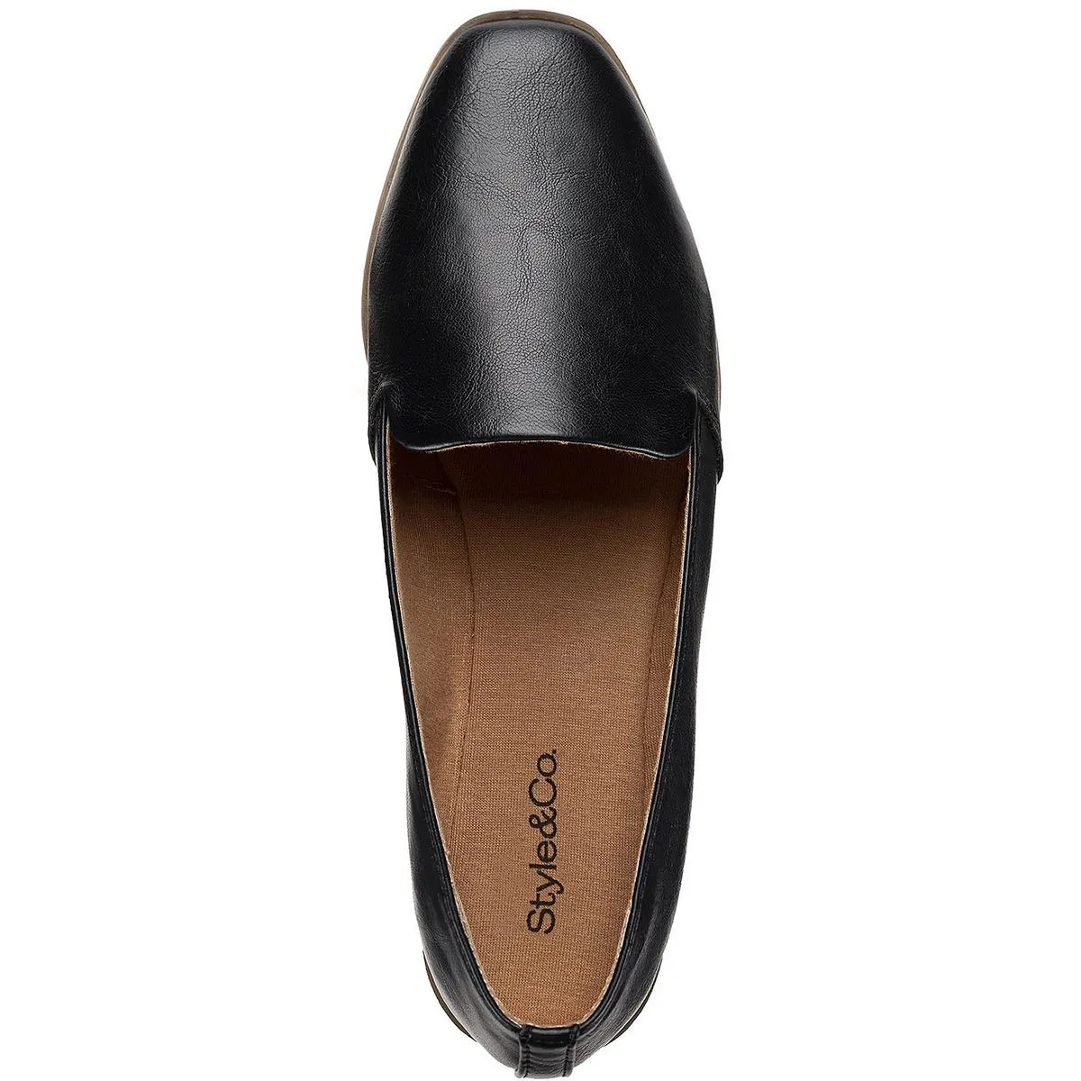 Ursalaa Womens Faux Leather Moccasins