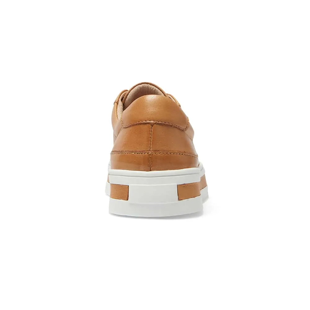 Uruguay Sneaker in Tan Leather