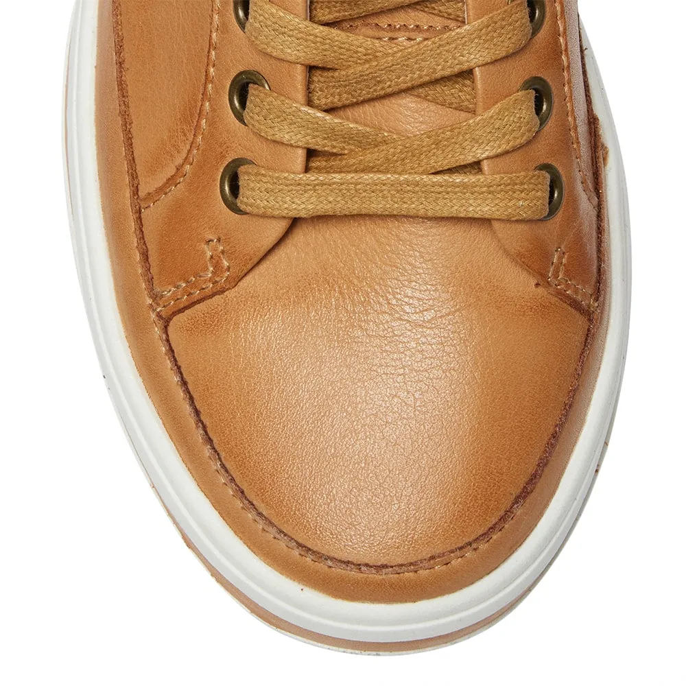 Uruguay Sneaker in Tan Leather