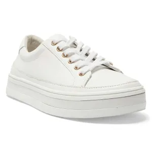 Uruguay Sneaker in White Leather