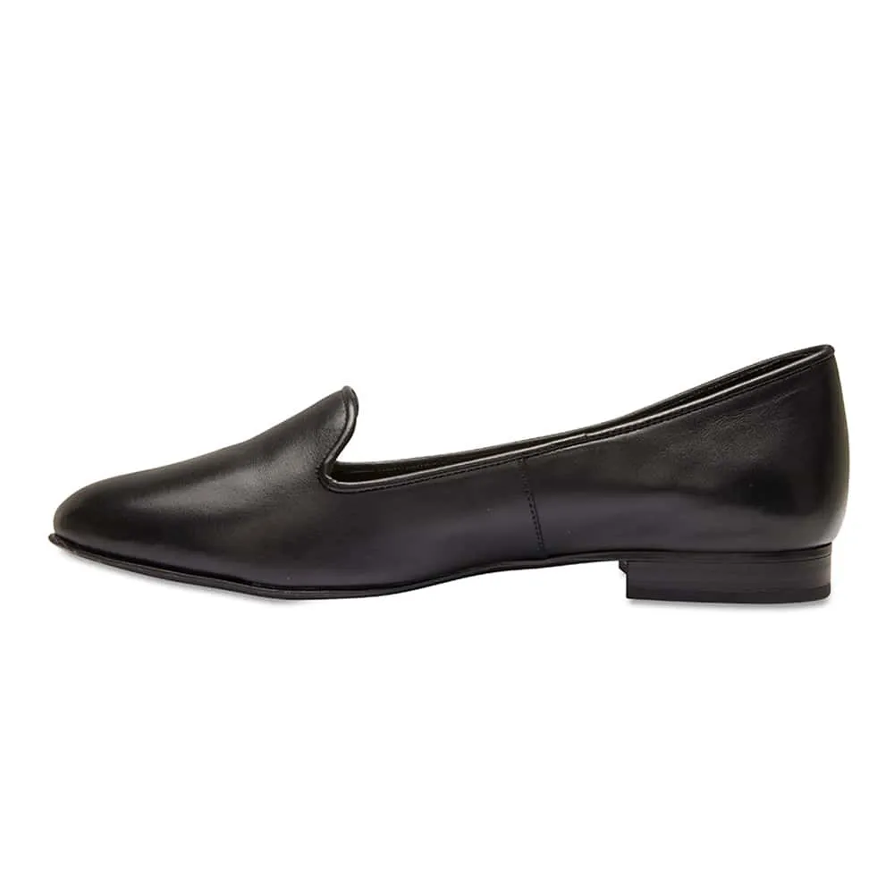 Usher Loafer in Black Leather