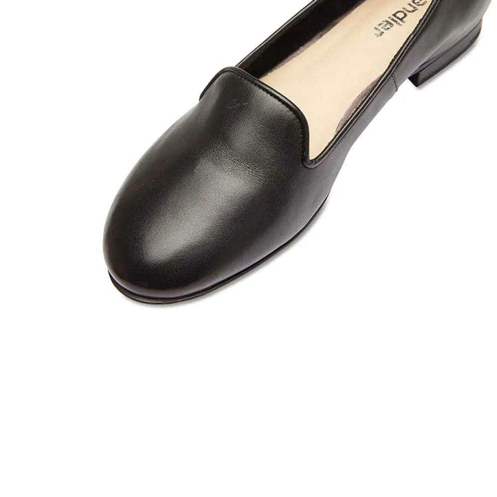 Usher Loafer in Black Leather