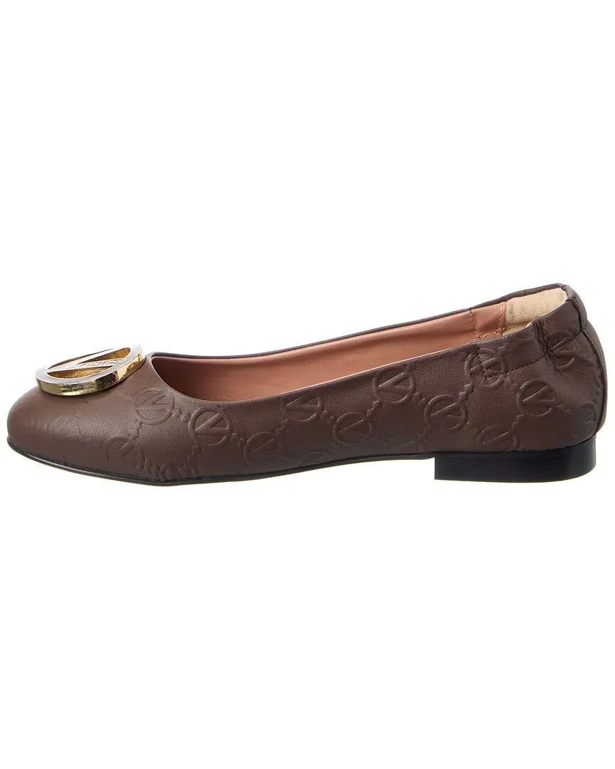 Valentino by Mario Valentino Calliope Leather Flat
