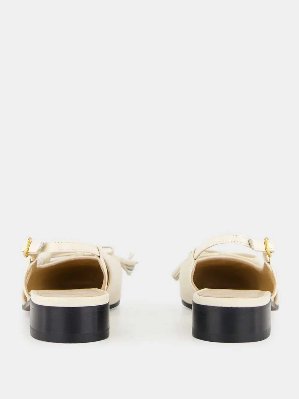 Valet Du Roi Two-Tone Slingback Ballerina
