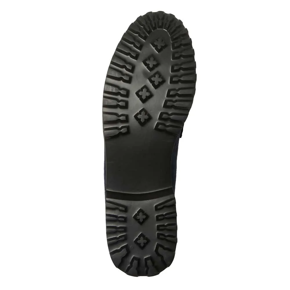 Valley Loafer in Black Suede