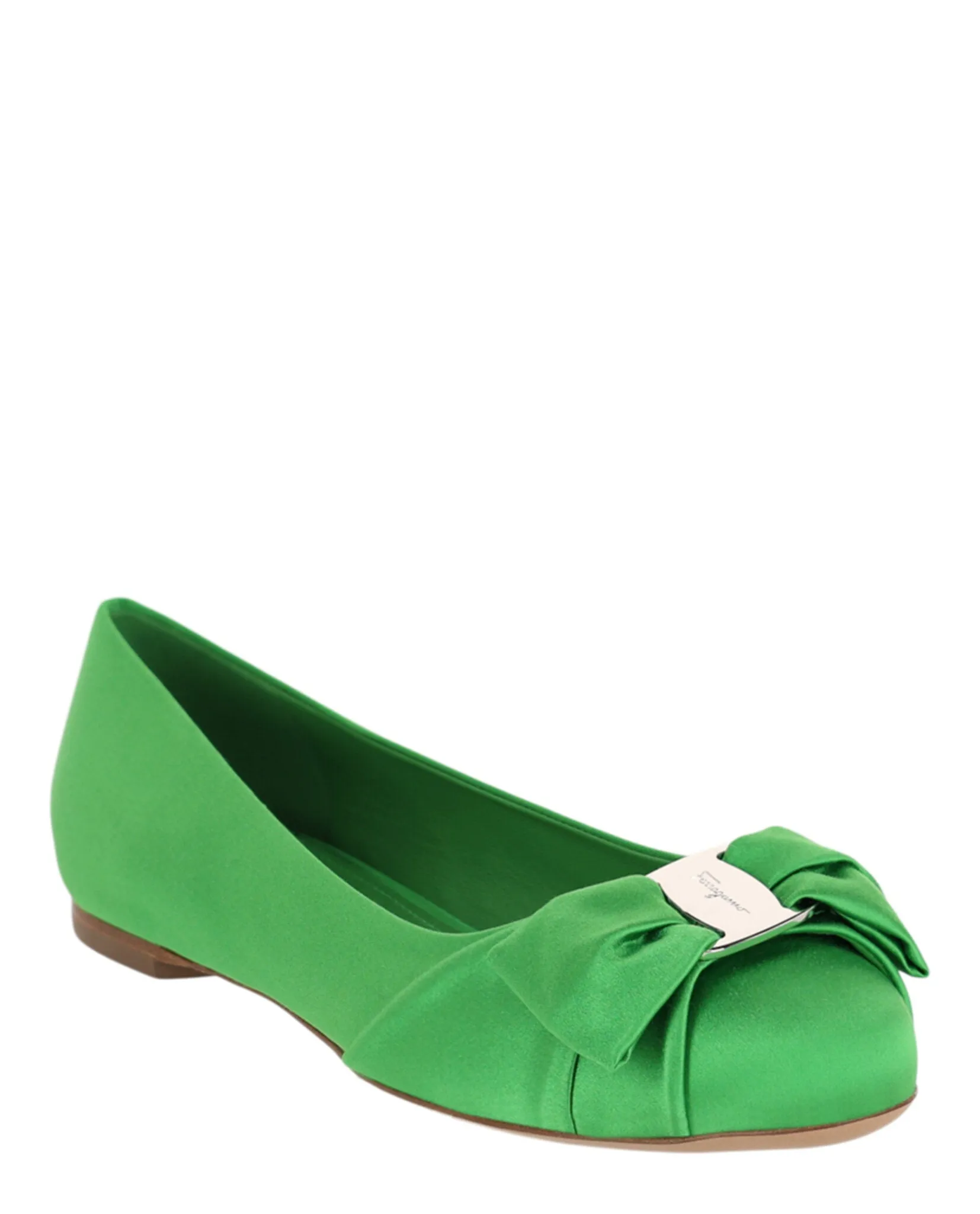 Varina Satin Flat
