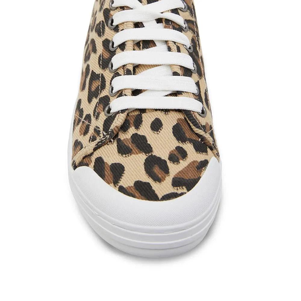 Ventura Sneaker in Leopard Canvas