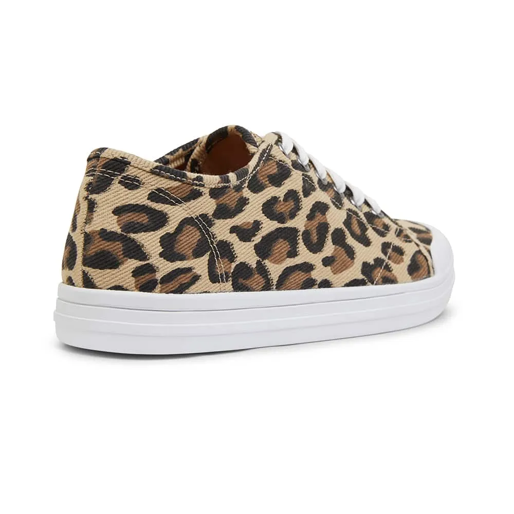 Ventura Sneaker in Leopard Canvas