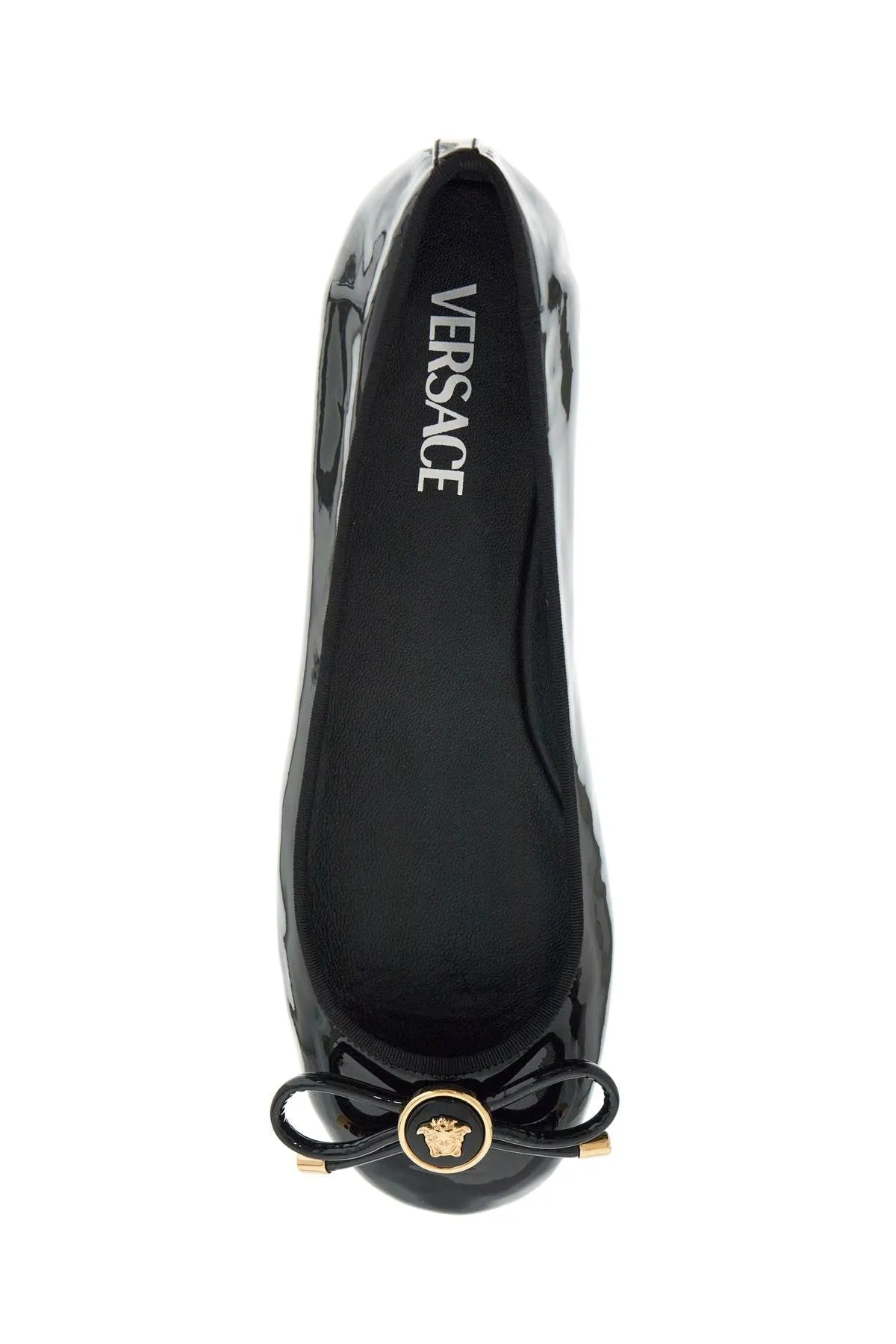 Versace Women's Opera Bow Ballet Flats