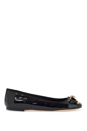 Versace Women's Opera Bow Ballet Flats