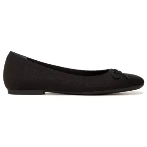 Vionic Klara I9858F1001 Ballet Flat Womens US 8 Black Square Toe Slip-On KHD1144