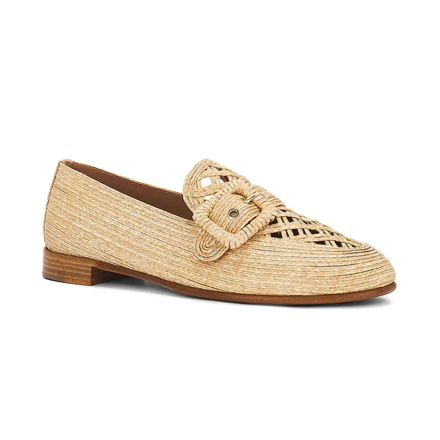 Visconti Textile Loafers In Natural