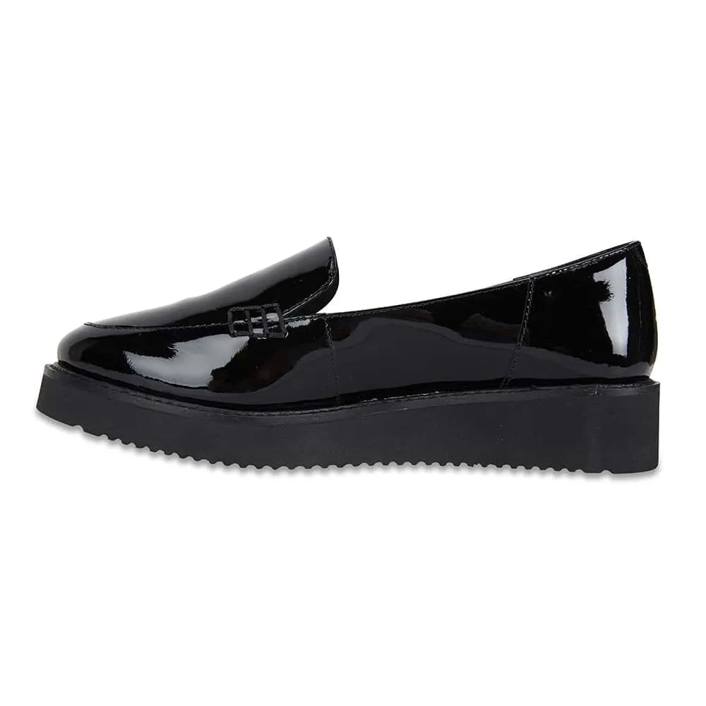 Vista Loafer in Black Patent