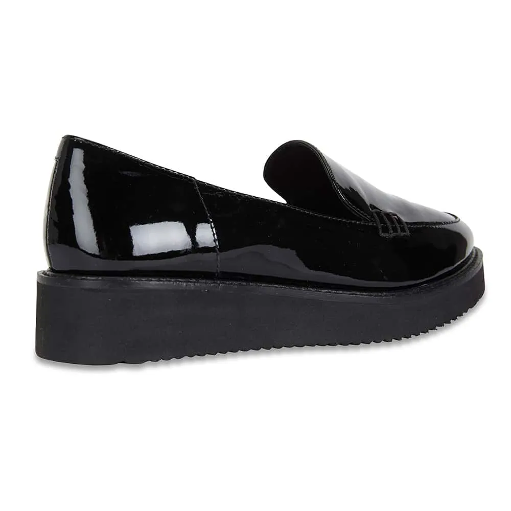Vista Loafer in Black Patent