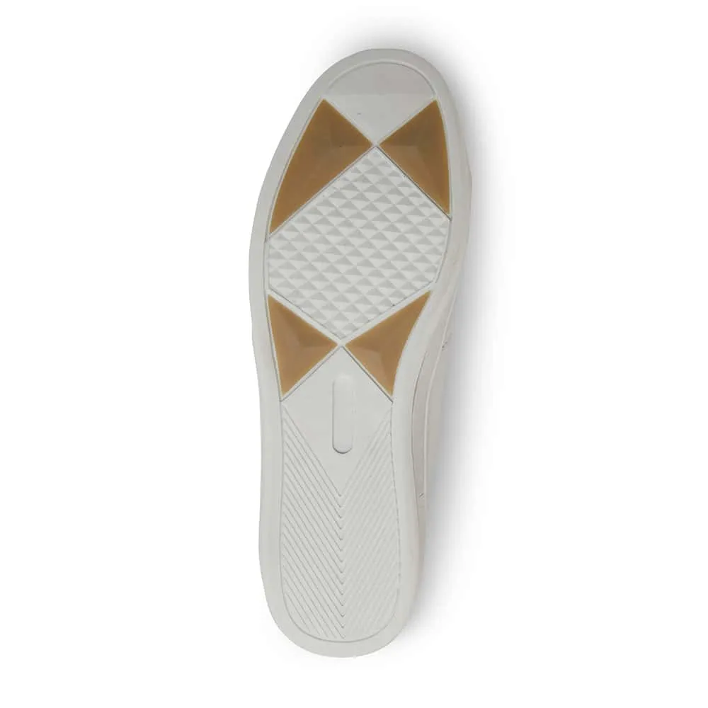 Wise Sneaker in White Leather