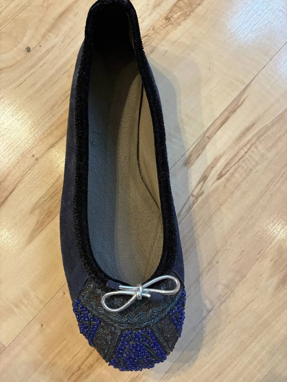 Women Bizi Ballet Shoes In Navy