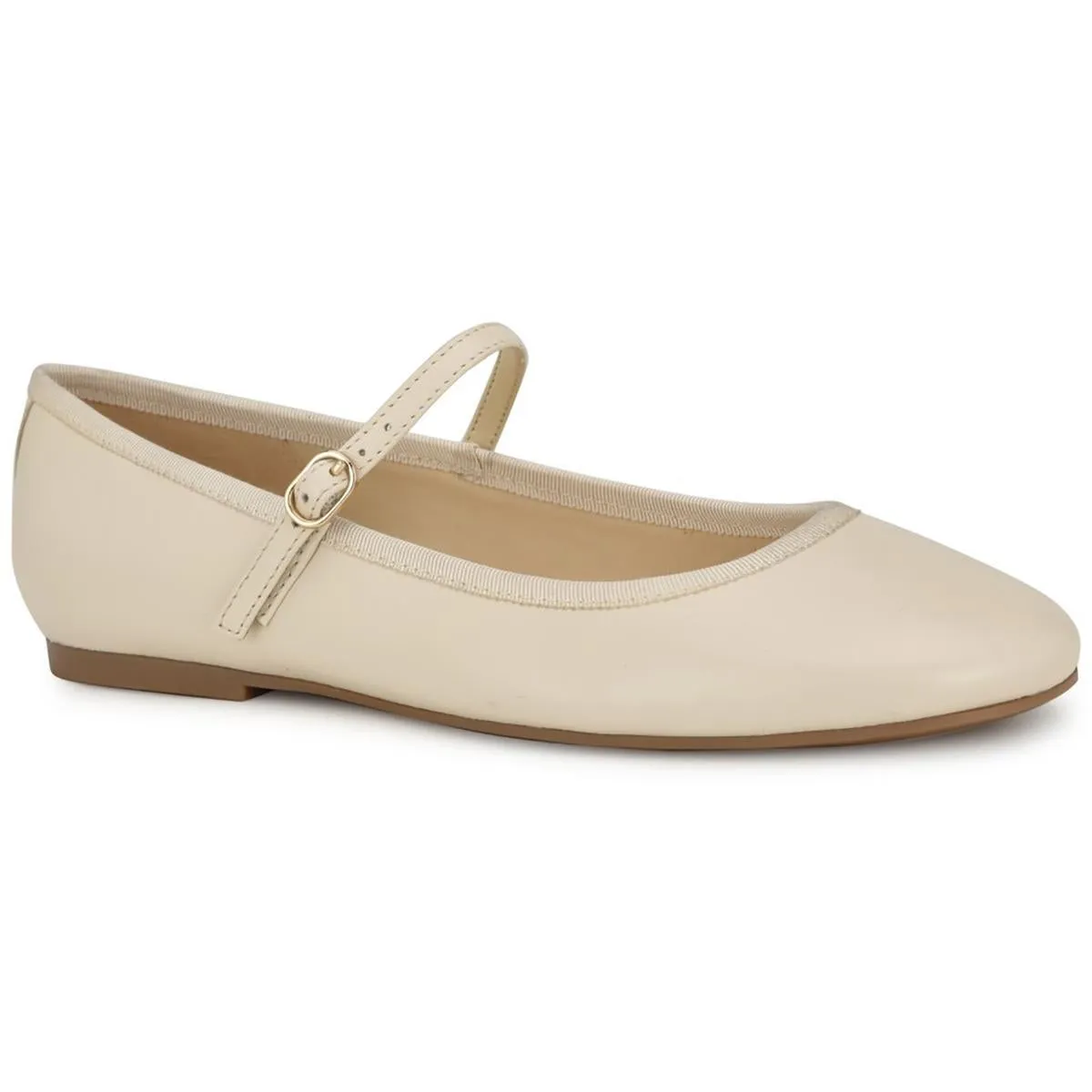 Womens Adjustable Faux Leather Mary Janes