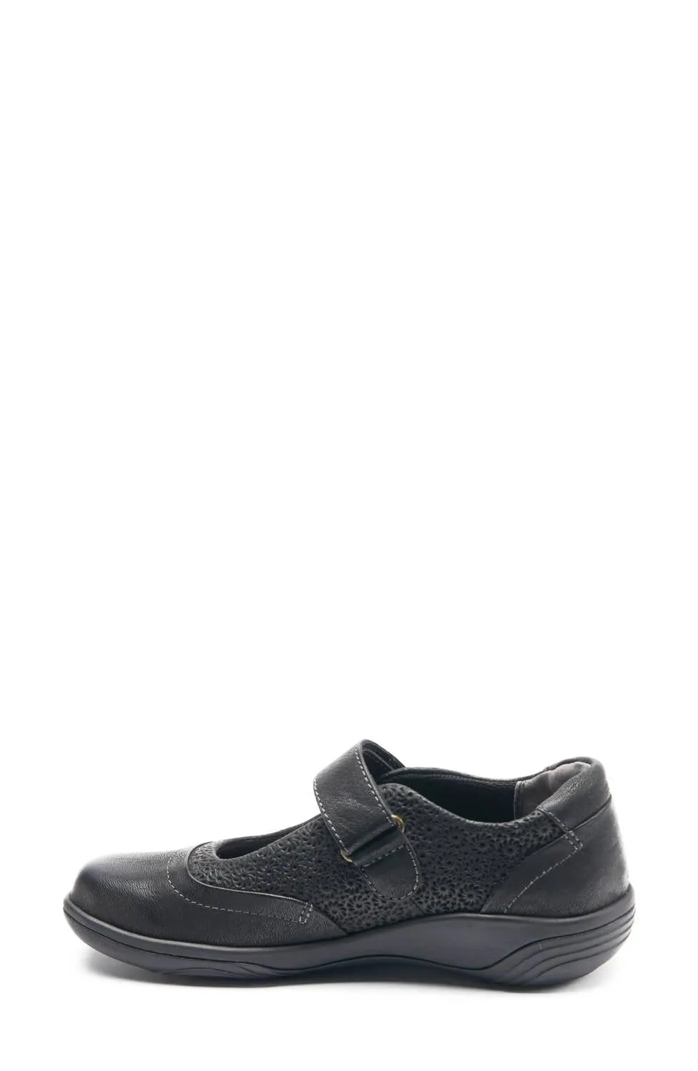 Women's Aloe Mary Jane Shoes In Black Leather