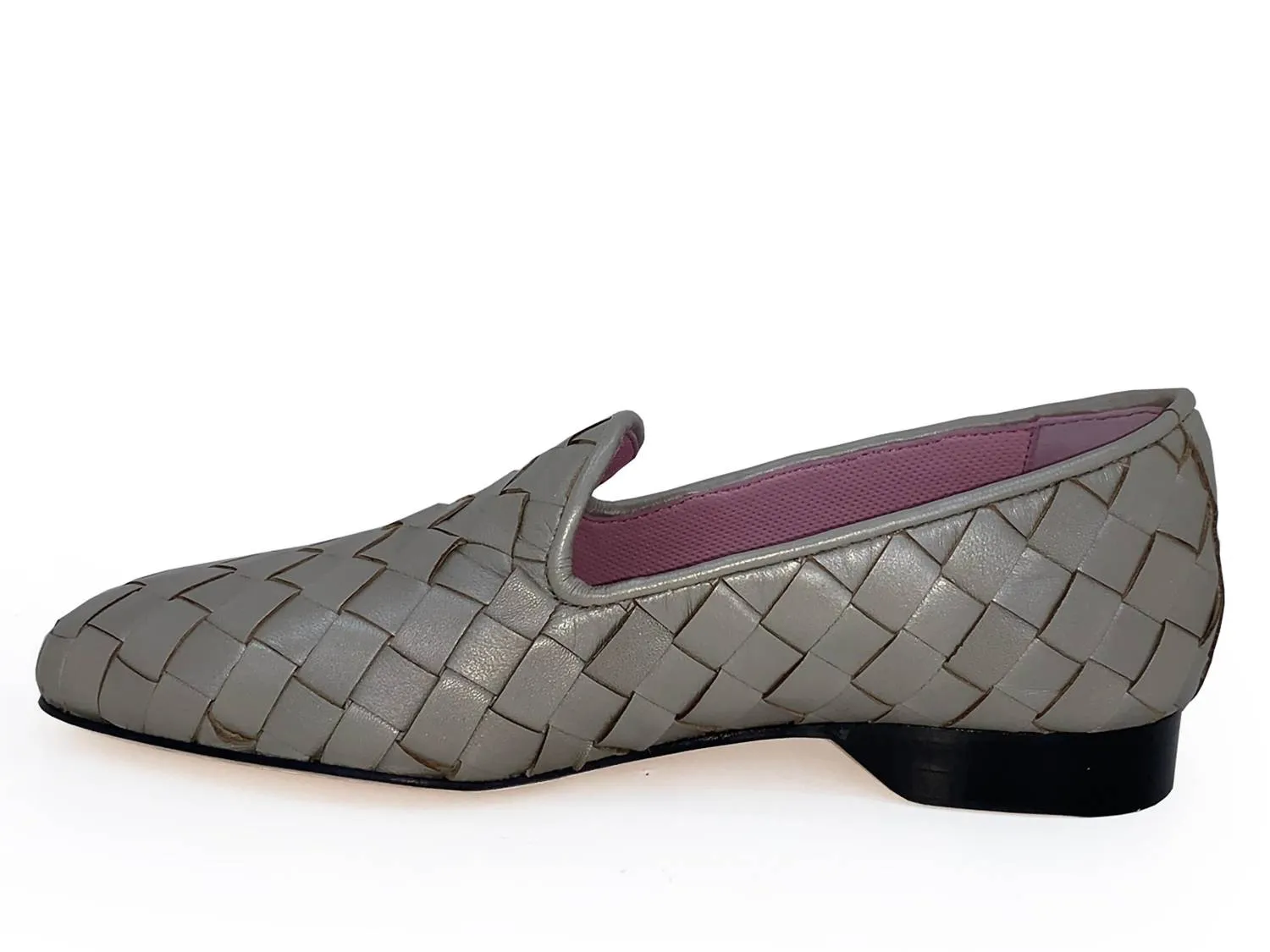 Women's Alyssa Woven Loafer In Platino