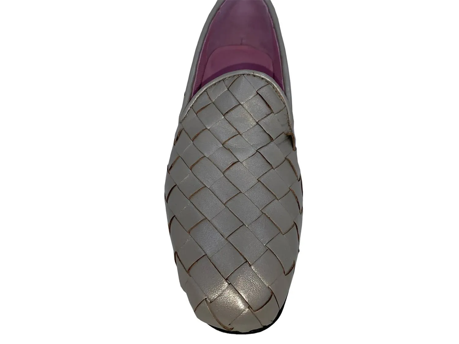 Women's Alyssa Woven Loafer In Platino