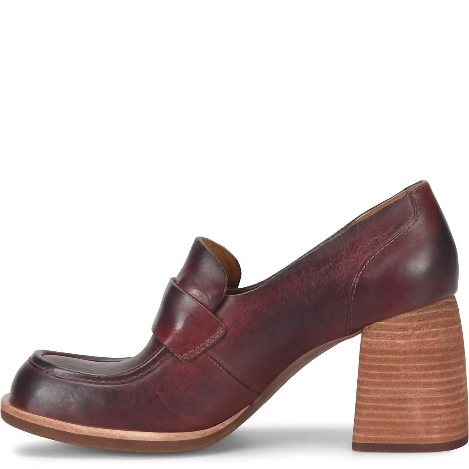 Women's Aston Loafer In Burgundy Port