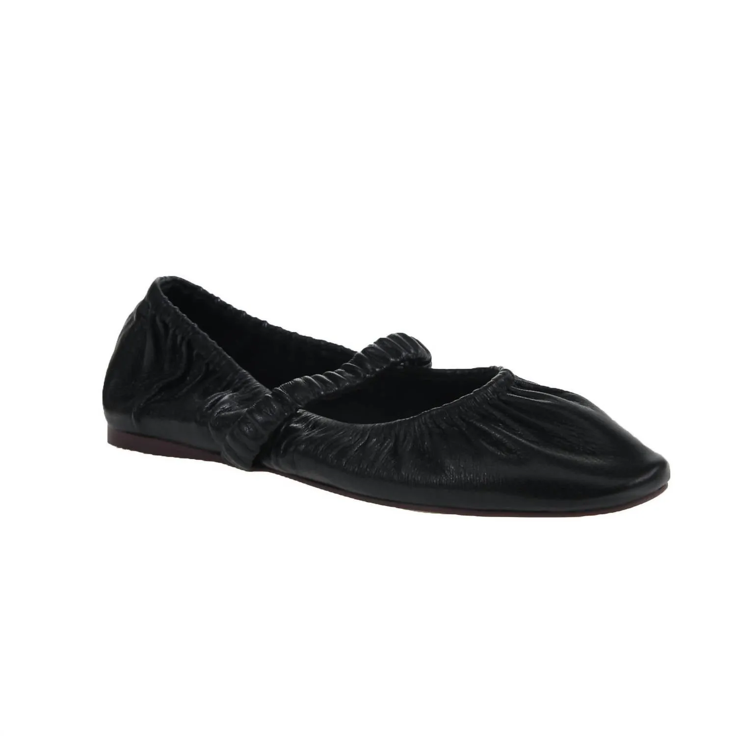 Women's Avery Ballet Flat Shoes In Black