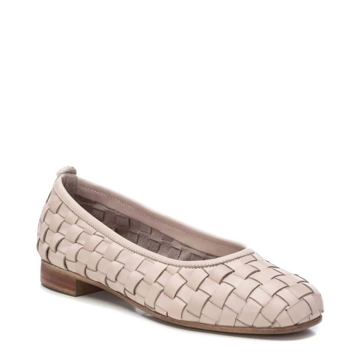 Women's Ballerinas Flat Shoes In Taupe