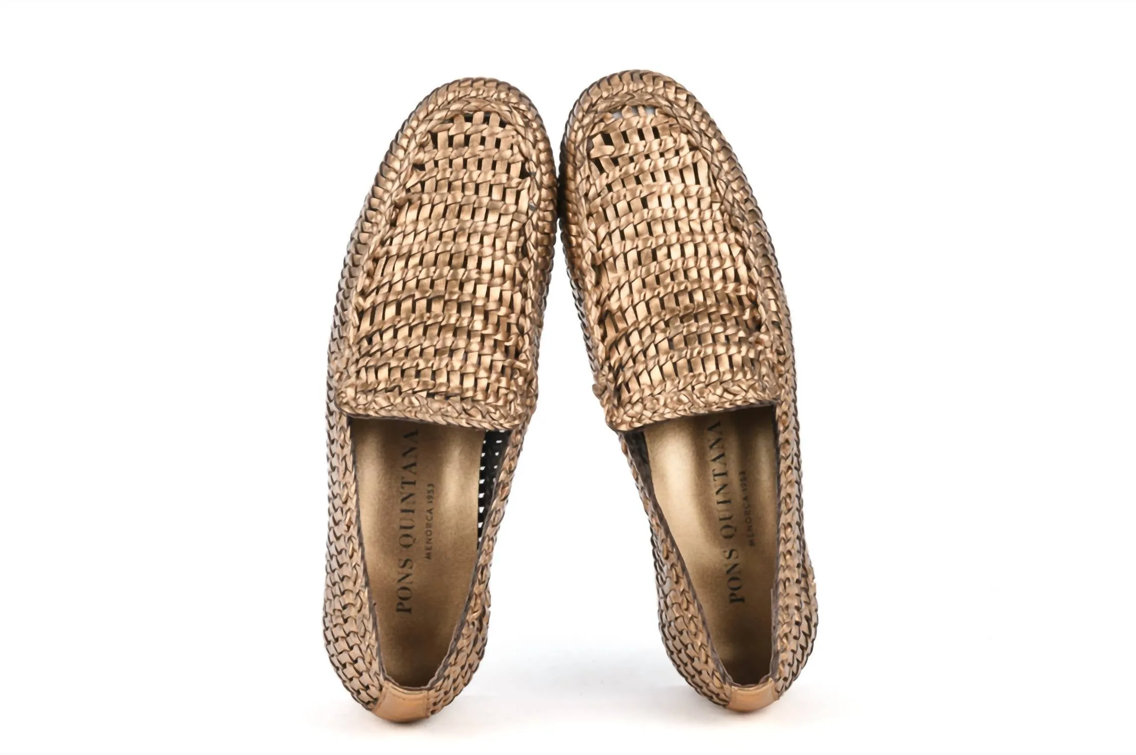 Women's Bari Flat Shoes In Bronze Metallic