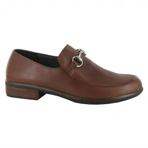 Women's Bentu Loafers In Soft Chestnut Leather