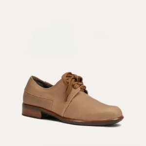 Women's Blizzard Oxford Shoes - Medium In Bark Nubuck