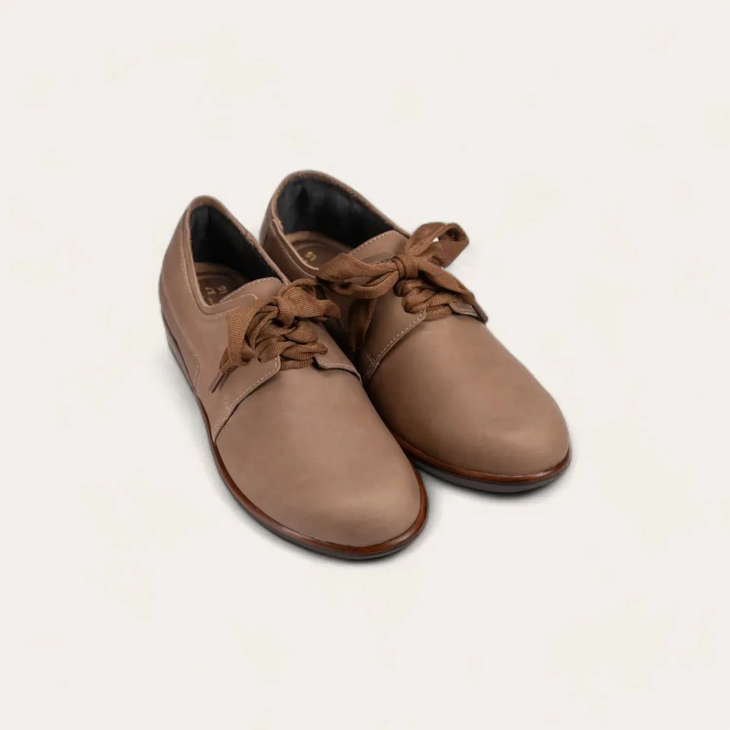 Women's Blizzard Oxford Shoes - Medium In Bark Nubuck