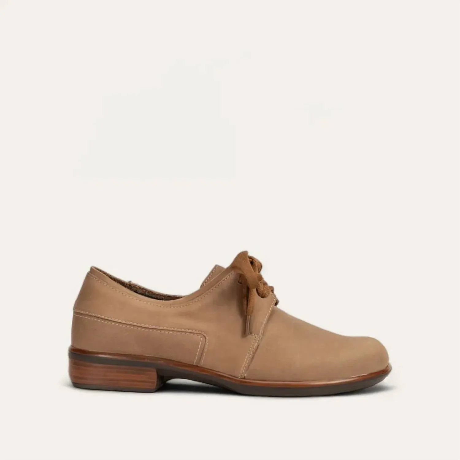 Women's Blizzard Oxford Shoes - Medium In Bark Nubuck