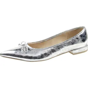 Womens Bow Manmade Flat Shoes
