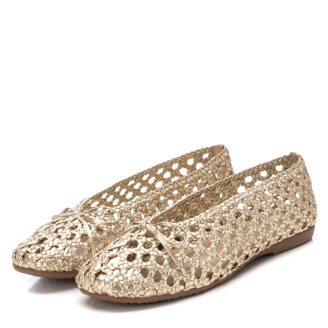 Women's Braided Ballet Flats By XTI
