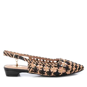 Women's Braided Flats In Nude