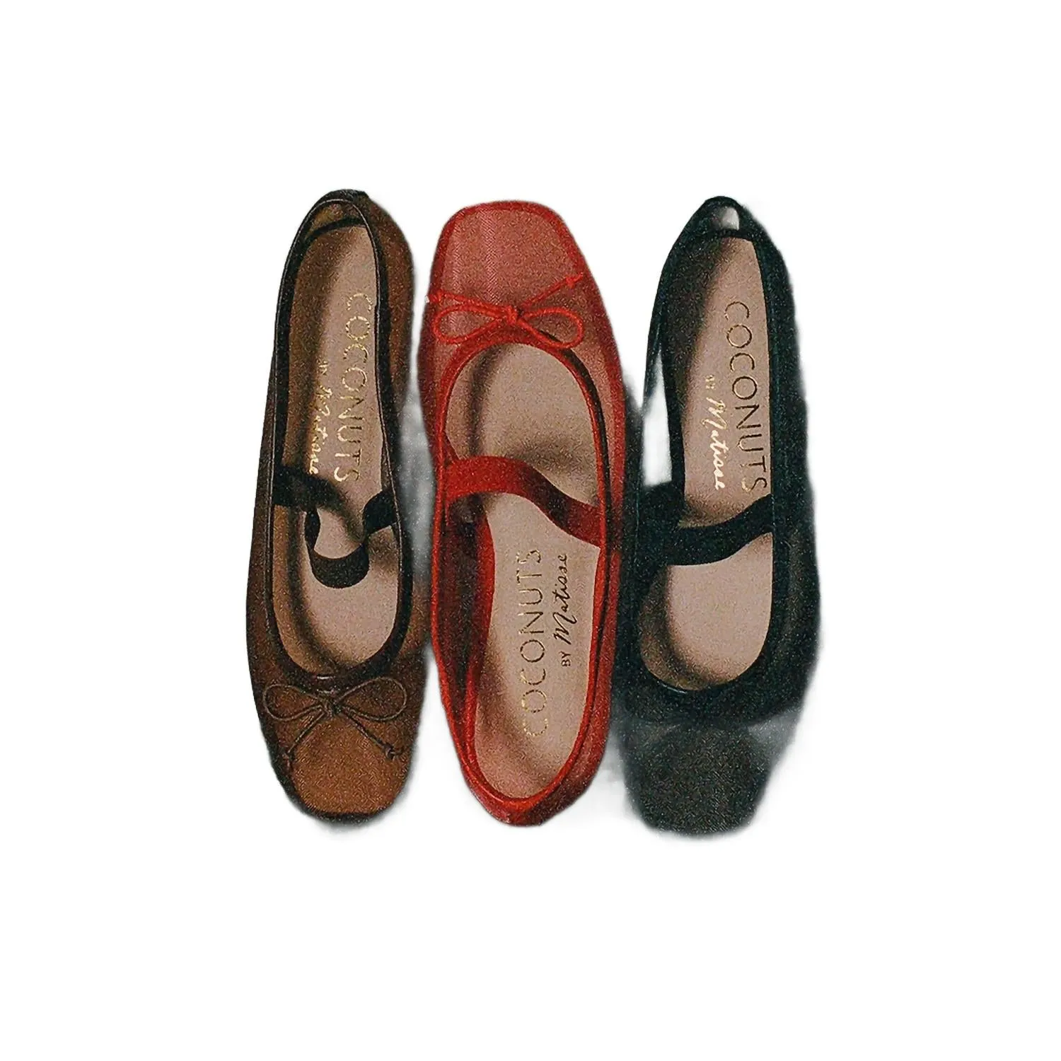 Women's Bronx Ballet Flat In Cherry Red